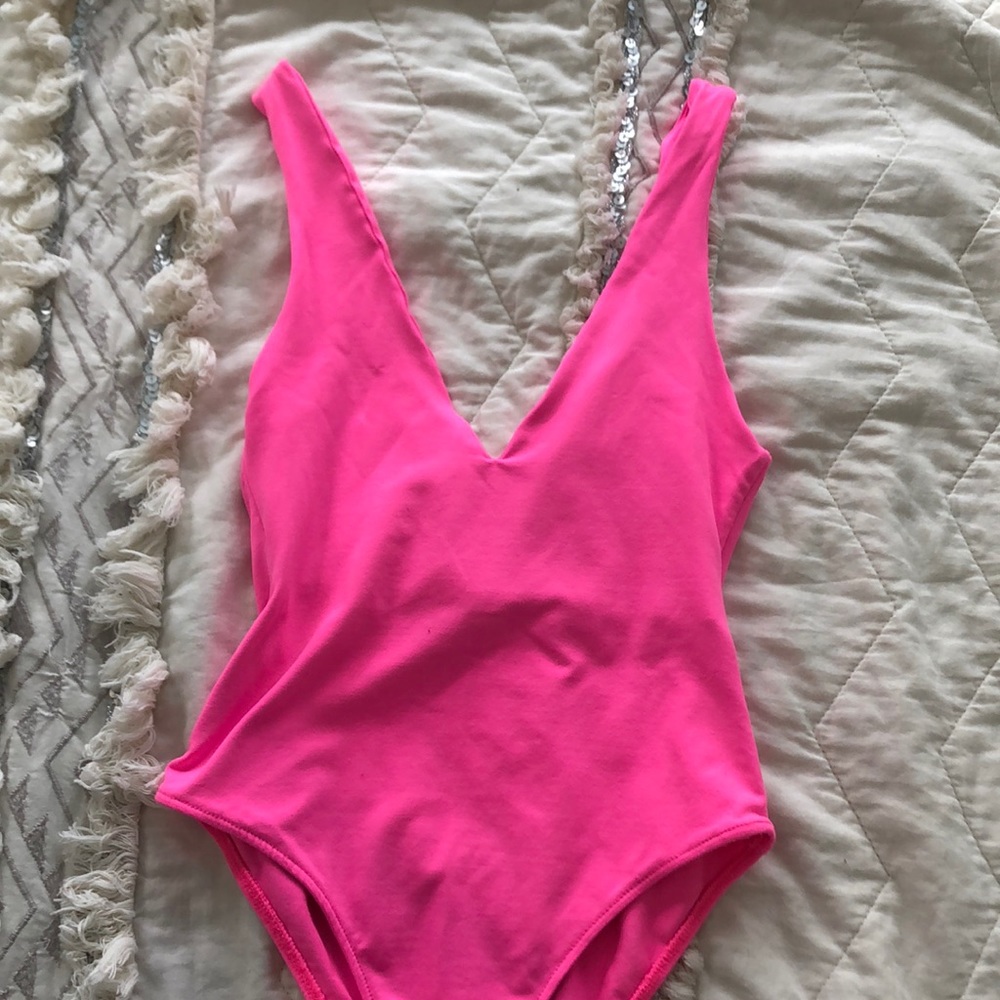 Zara pink bodysuit